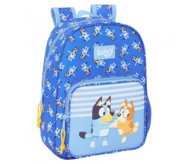 Mochila Lets Play Bluey 34cm adaptable