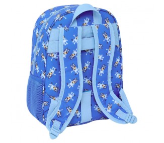 Mochila Lets Play Bluey 34cm adaptable