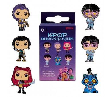Blind Box Mystery Enamel Pin Kpop Demon Hunters Loungefly surtido