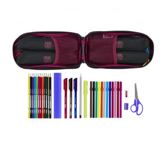Minimochila con 4 portatodos completos F.C. Barcelona Layers