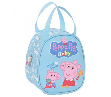 Bolsa portameriendas Baby Peppa Pig termica