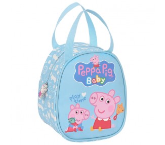 Bolsa portameriendas Baby Peppa Pig termica