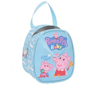 Bolsa portameriendas Baby Peppa Pig termica
