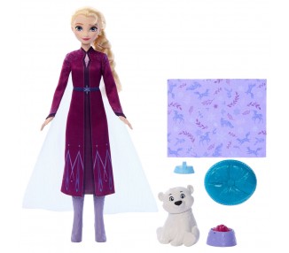 Muñeca Elsa y Osito Frozen Disney