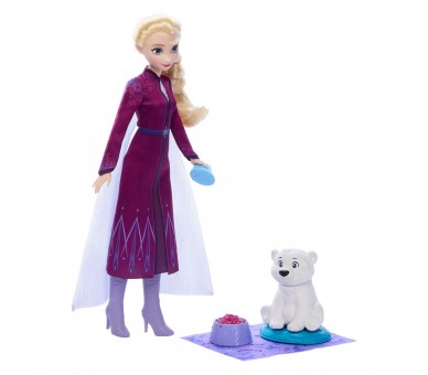 Muñeca Elsa y Osito Frozen Disney