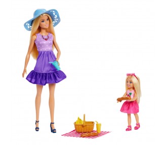 Blister 2 Muñecas Family & Friends Barbie