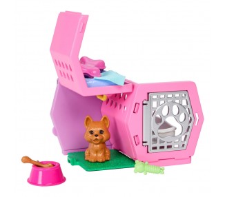 Muñeca Chelsea Perro & Transportin Barbie