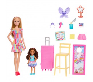 Blister 2 Muñecas Puesto de Maquillaje Barbie