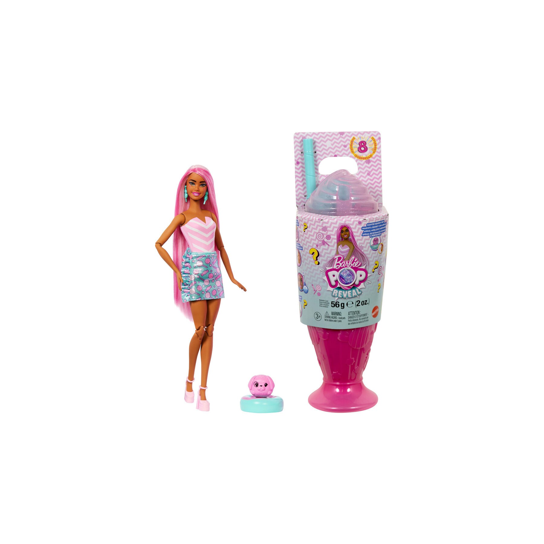 Muñeca Dulces Pop Reveal Barbie