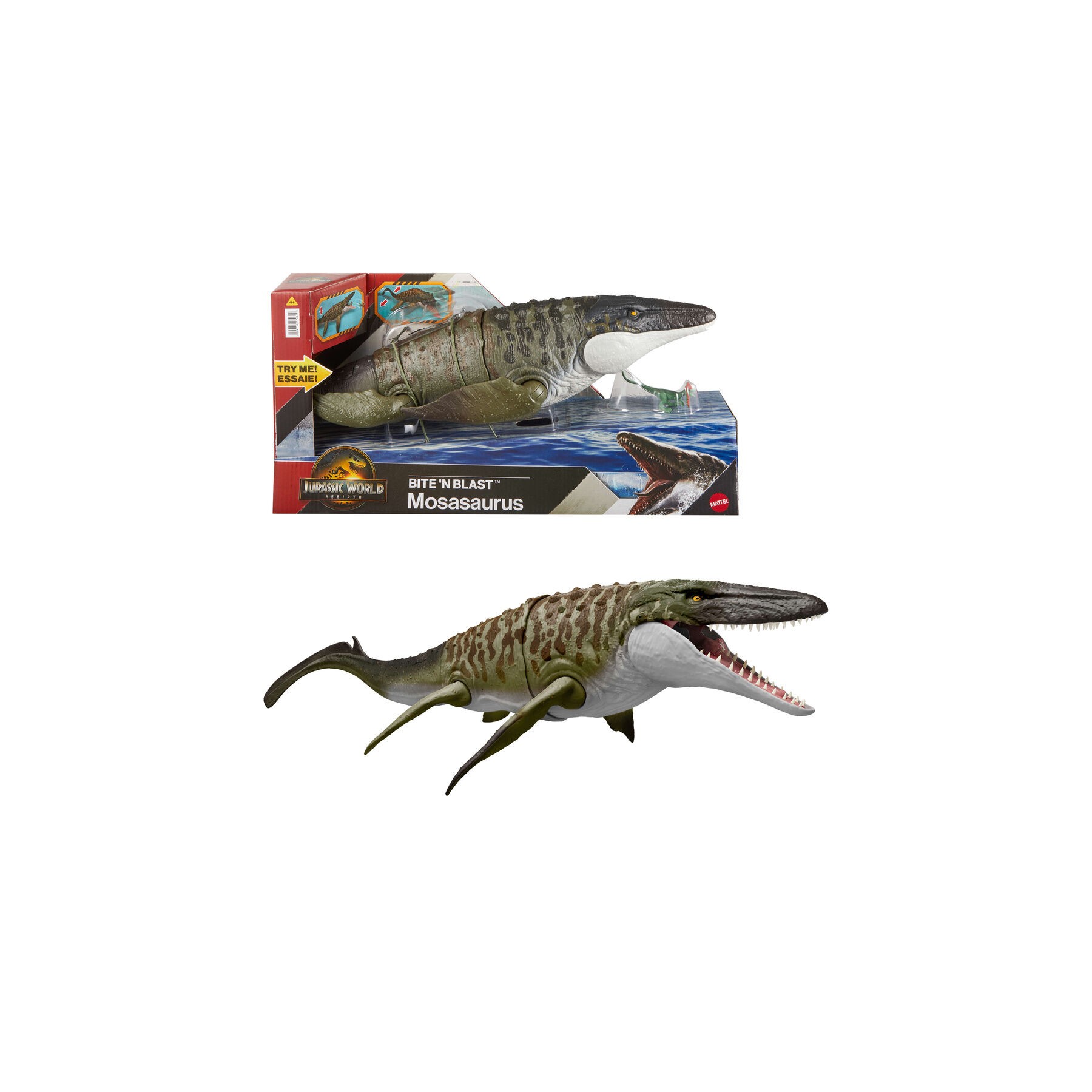 Dinosaurio Mosasaurus Jurassic World