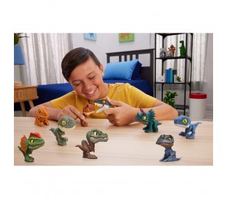 Dinosaurio Mighty Little Biter Jurassic World surtido
