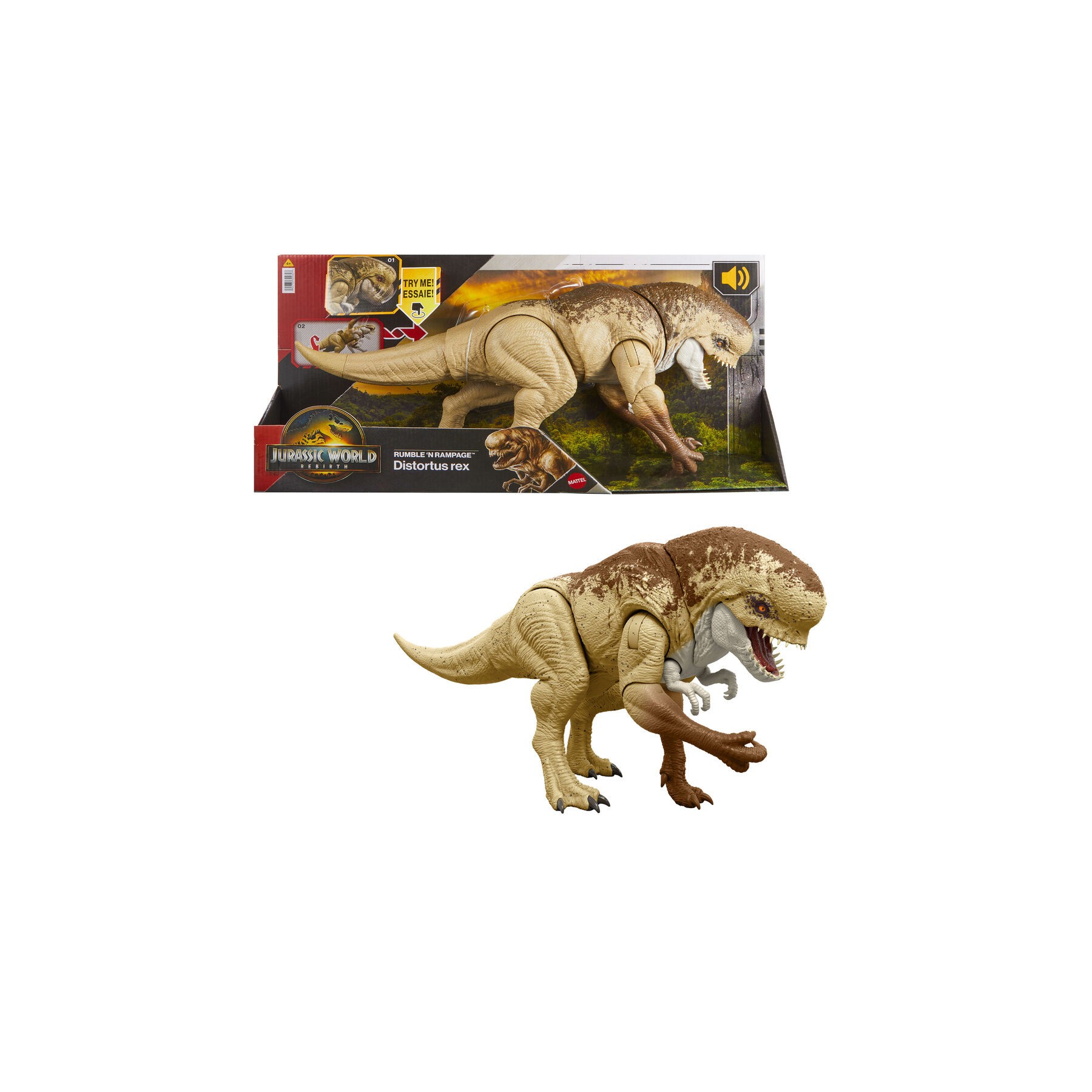 Dinosaurio Distortus Rex Jurassic World