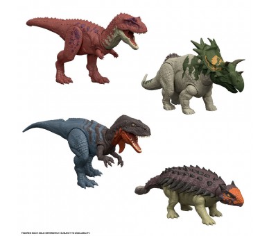 Dinosaurio Wild Roar Jurassic World surtido