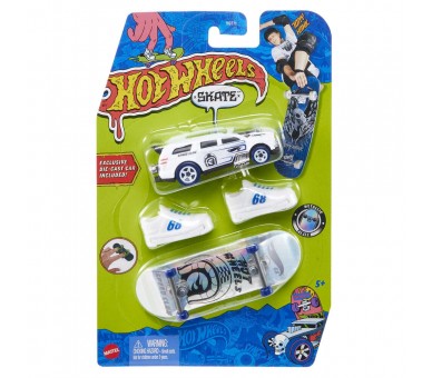 Skate + Coche Hot Wheels surtido