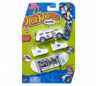Skate + Coche Hot Wheels surtido