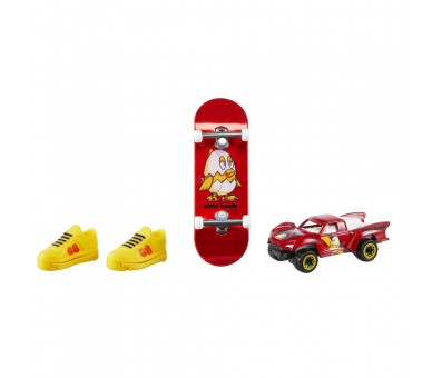 Skate + Coche Hot Wheels surtido