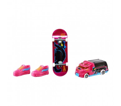 Skate + Coche Hot Wheels surtido