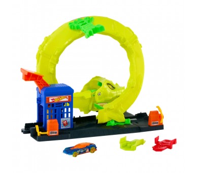Pista City Ataque Espiral de Serpiente Hot Wheels
