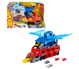 Pista City Dragon Transportador Hot Wheels