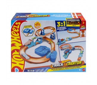 Pista Carreras con Salto Impulsado Hot Wheels