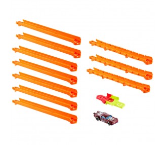 Set Basico Track Builder + Coche Hot Wheels