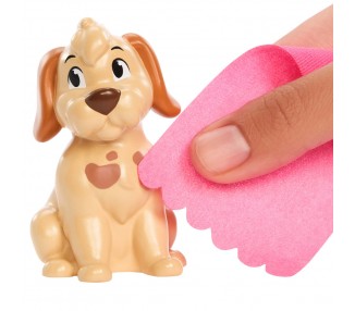 Muñeca Bella Baña y Cepilla al Perrito La Bella y la Bestia Disney