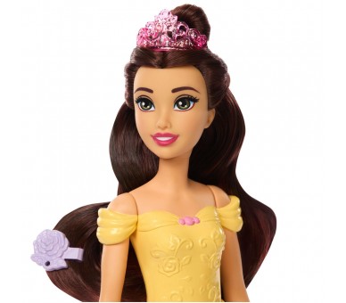 Muñeca Bella Baña y Cepilla al Perrito La Bella y la Bestia Disney