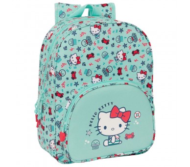 Mochila Sea Lovers Hello Kitty 34cm adaptable
