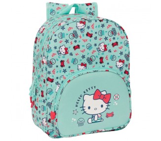 Mochila Sea Lovers Hello Kitty 34cm adaptable