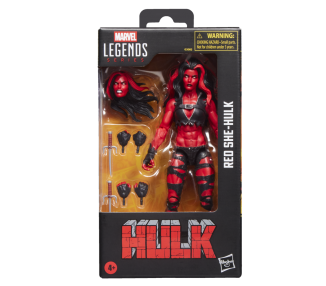 Figura Hulka Roja She-Hulk Marvel Legends 15cm