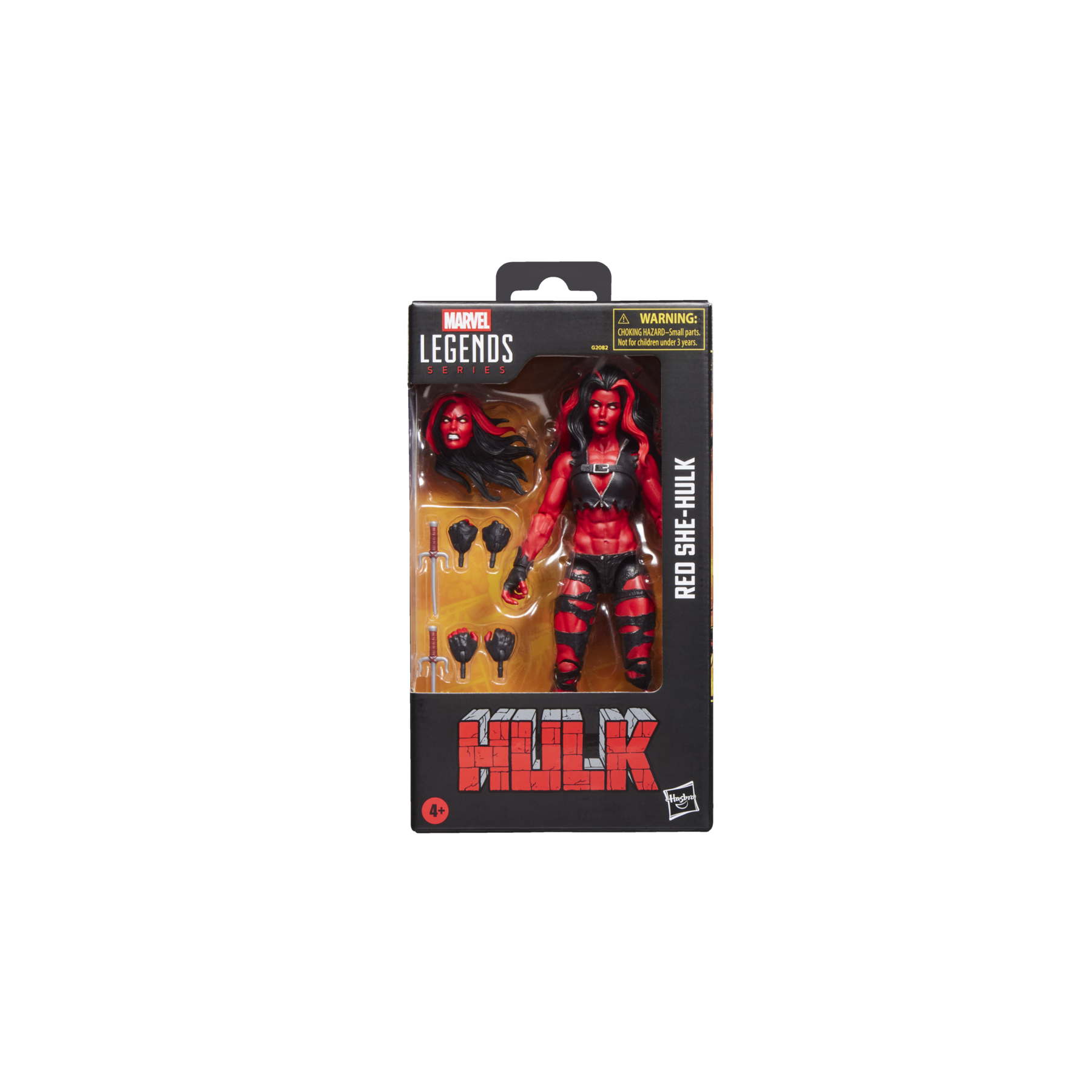 Figura Hulka Roja She-Hulk Marvel Legends 15cm