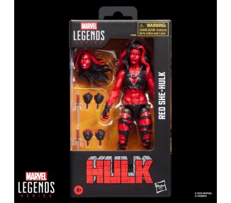 Figura Hulka Roja She-Hulk Marvel Legends 15cm