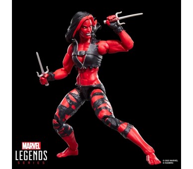 Figura Hulka Roja She-Hulk Marvel Legends 15cm