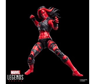 Figura Hulka Roja She-Hulk Marvel Legends 15cm