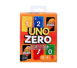 Juego cartas UNO Zero
