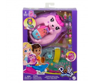 Cofre bolso Mama Erizo y Bebe Polly Pocket