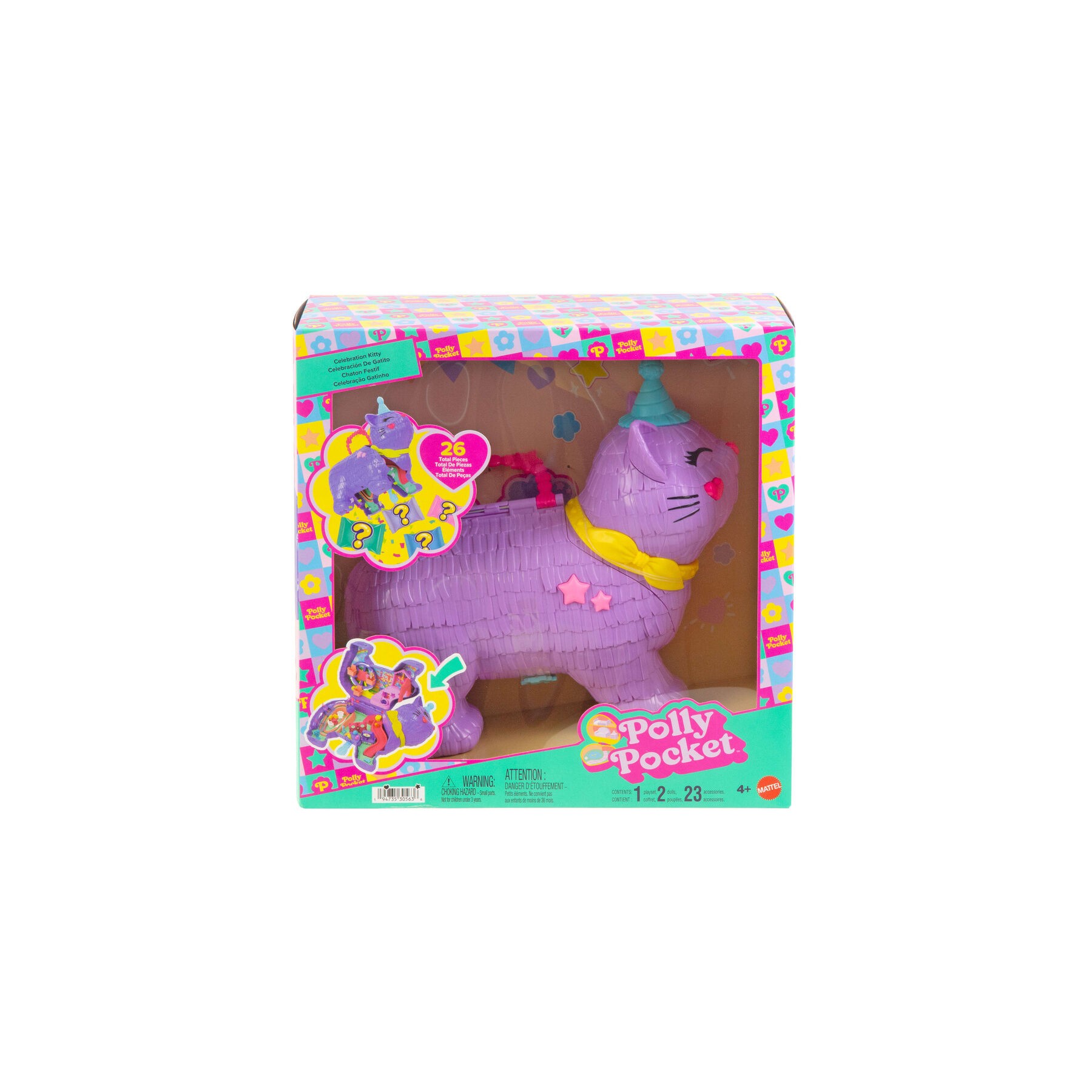 Cofre Gato Partyland Polly Pocket