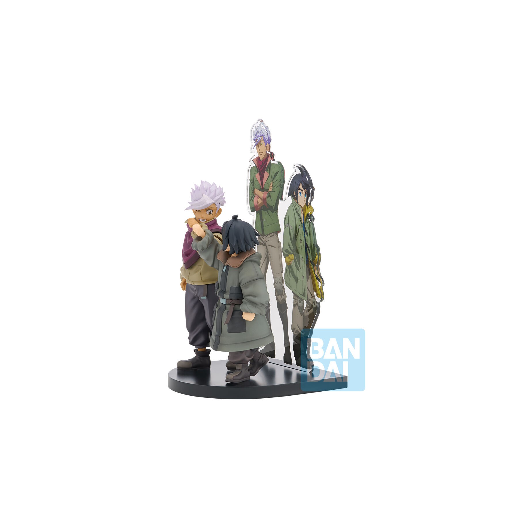 Figura Ichibansho Augus Mikazuki & Itsuka Orga Iron-Blooded Orphans Mobile Suit Gundam 18cm