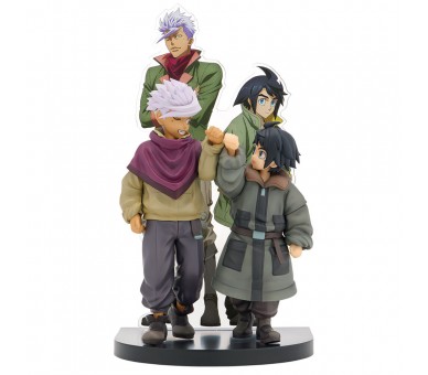 Figura Ichibansho Augus Mikazuki & Itsuka Orga Iron-Blooded Orphans Mobile Suit Gundam 18cm