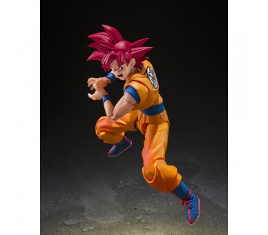 Figura S.H.Figuarts Super Saiyan God Son Goku God Aura Dragon Ball Super 14,5cm