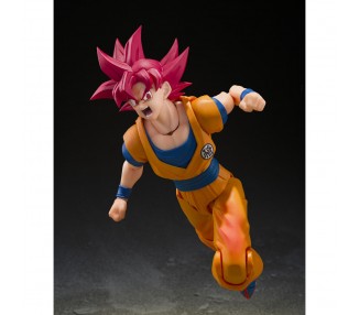 Figura S.H.Figuarts Super Saiyan God Son Goku God Aura Dragon Ball Super 14,5cm