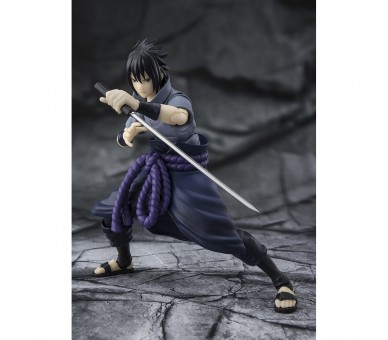 Figura S.H.Figuarts Sasuke Uchiha Solitary Shinobi Naruto Shippuden 14,5cm