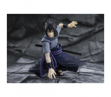 Figura S.H.Figuarts Sasuke Uchiha Solitary Shinobi Naruto Shippuden 14,5cm