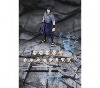 Figura S.H.Figuarts Sasuke Uchiha Solitary Shinobi Naruto Shippuden 14,5cm