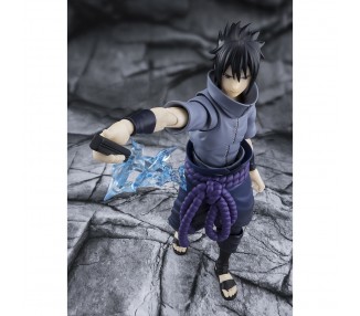 Figura S.H.Figuarts Sasuke Uchiha Solitary Shinobi Naruto Shippuden 14,5cm