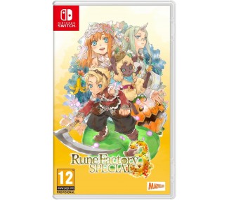 Rune Factory 3 Special Edition Juego Fisico para Consola Nintendo Switch
