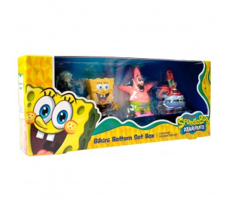 Blister figuras Bob Esponja