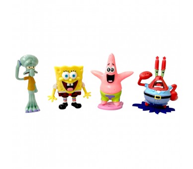 Blister figuras Bob Esponja