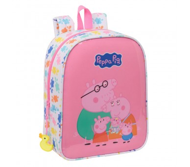 Mochila Baby Pig Peppa Pig 27cm adaptable