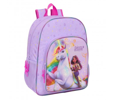 Mochila Academia Unicornio 42cm adaptable